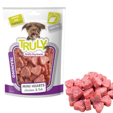 Truly Dog Puppy Mini Hearts | 90g
